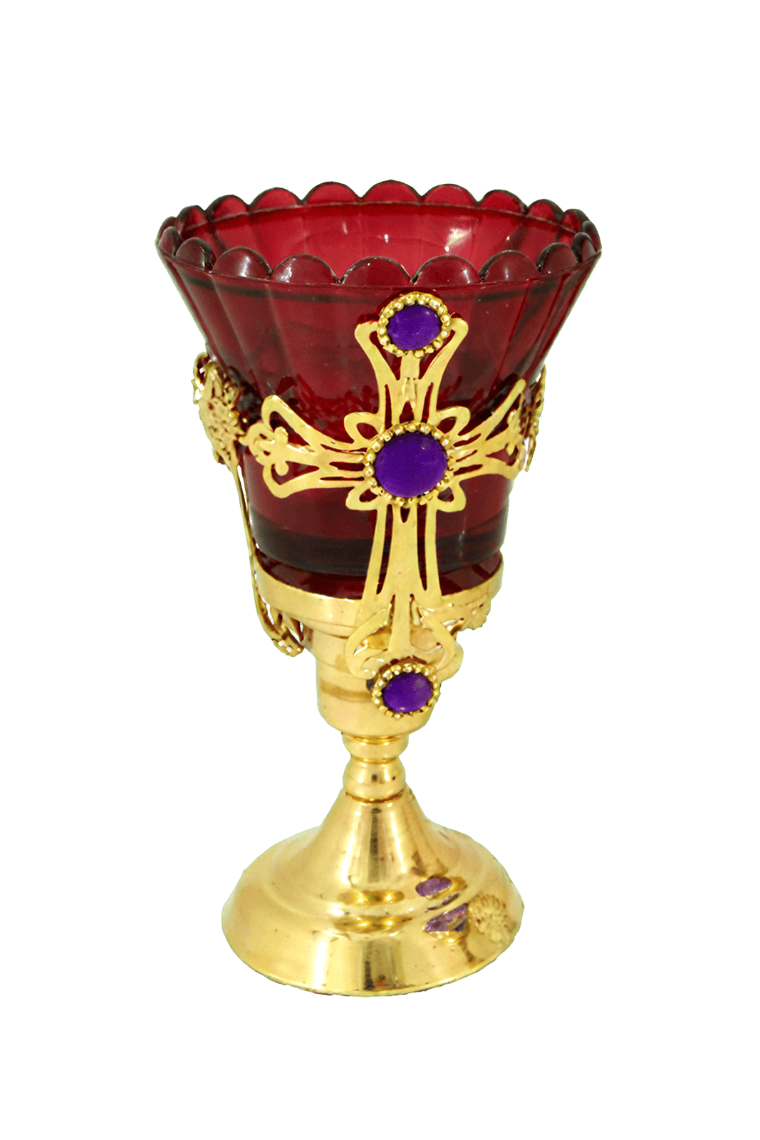 RELIGION-ART-CANDLE HOLDER