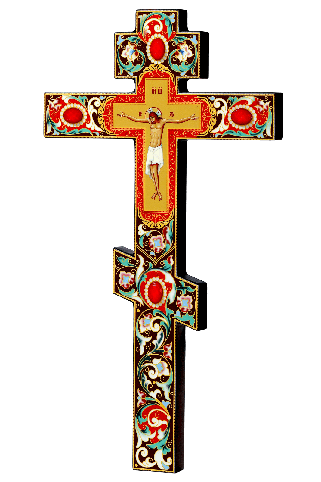 Traditional Wooden Cross Decor - Christian Home & Church Supply (12 in)